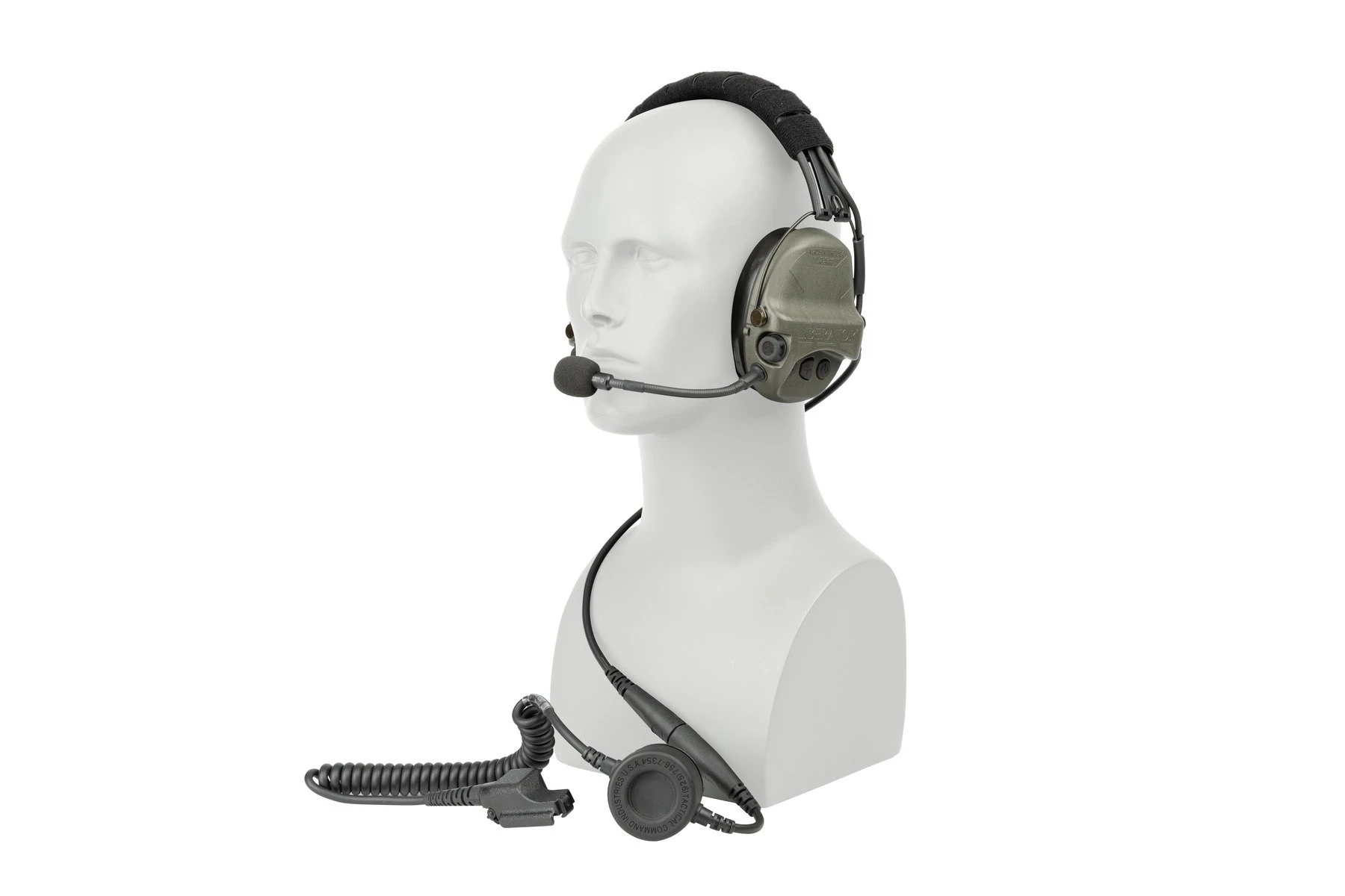 TCI Liberator IV Advanced Single Comm Headset and Alpha PTT System