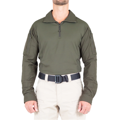 First Tactical M Defender L/S Shirt - OD Green