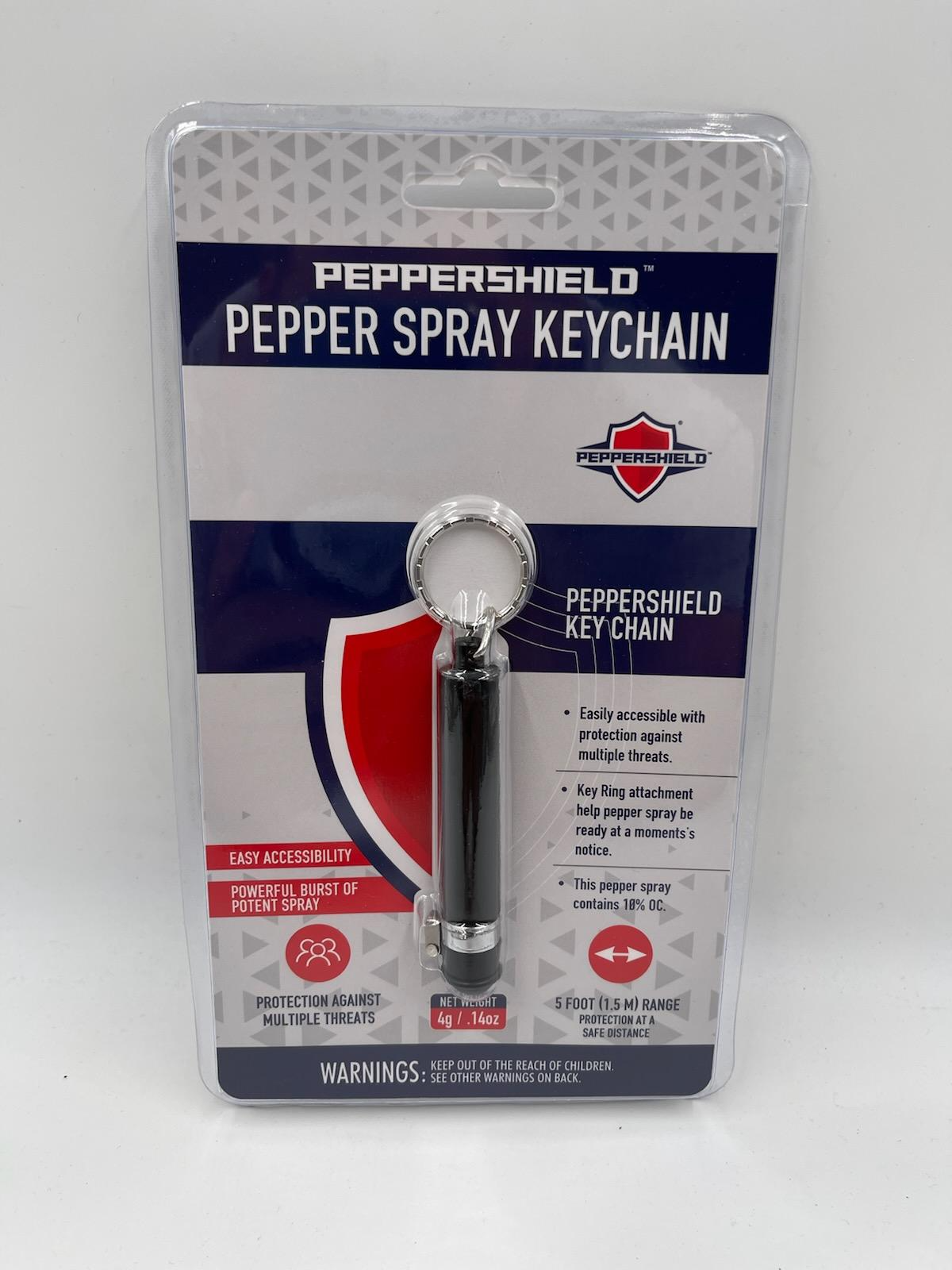 UZI Peppershield Keychain Guard 1/2oz - Black
