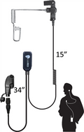Code Red Headsets Sherlock Acoustic Tube One Wire Microphone for BK P150 KNG Radios.