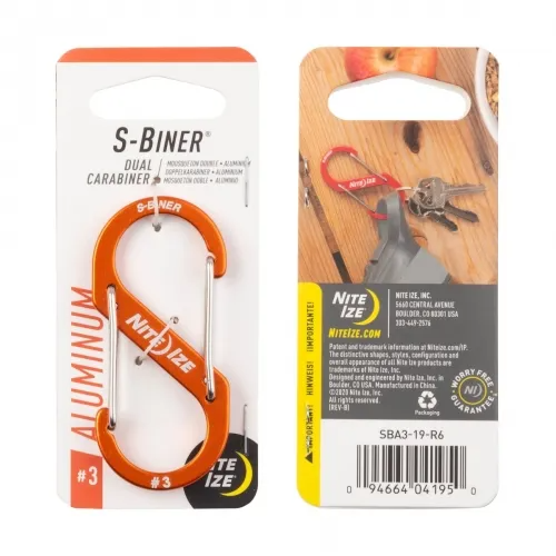 Nite-Ize S-Biner Aluminum Dual Carabiner