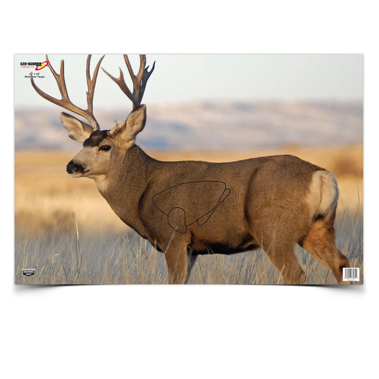 Birchwood Casey Eze-Scorer 23 x 35 Mule Deer Target