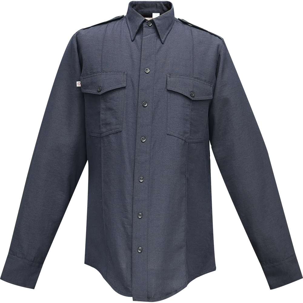 Flying Cross NFPA Compliant Women's Nomex Long Sleeve Shirt - LAPD Navy