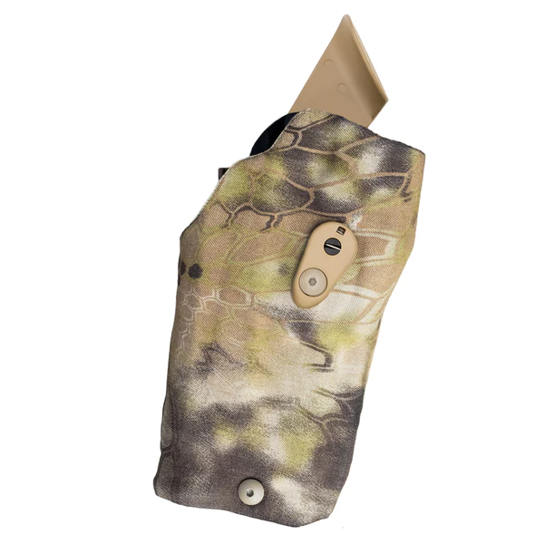 Safariland Model 6354RDSO ALS Holster w/ QLS19 Fork for Glock 17 MOS w/ Light
