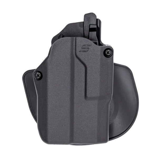 Safariland Safariland Solis ALS Concealment OWB Outside-Waistband Holster for Glock 19 19X 45 w/ Streamlight TLR-7