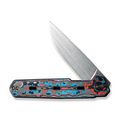 We Knife WEKNIFE Navo Flipper Knife Carbon Fiber & Titanium Handle (3.25 CPM 20CV Blade) WE22026-4