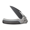 We Knife Ziffius Flipper & Thumb Stud & Button Lock Knife
