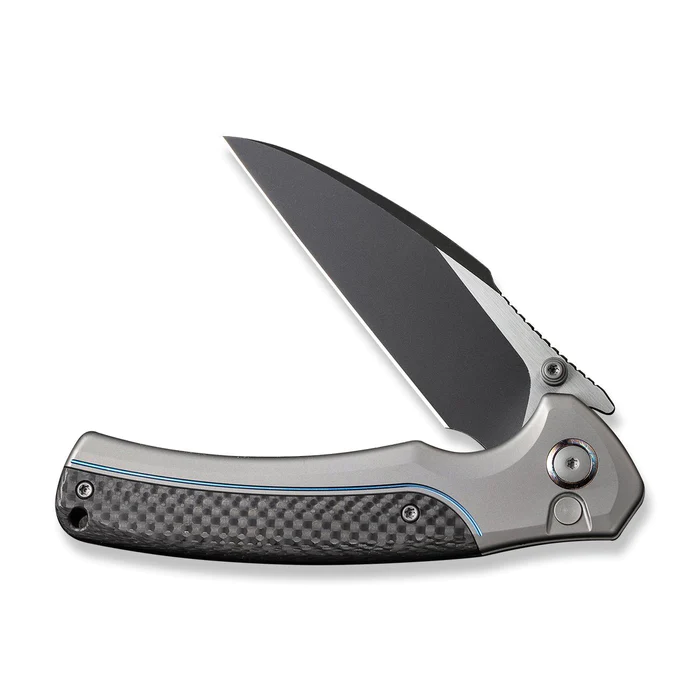 We Knife Ziffius Flipper & Thumb Stud & Button Lock Knife