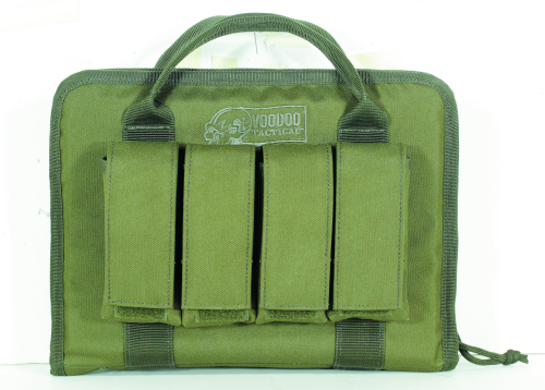 Voodoo Tactical Pistol Case W/ Mag Pouches