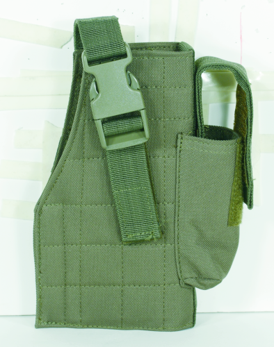 Voodoo Tactical Tactical Molle Holster w/ Attached Mag Pouch