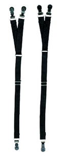 Hero's Pride Adjustable Shirt Stays - Y-Style - Set of 2