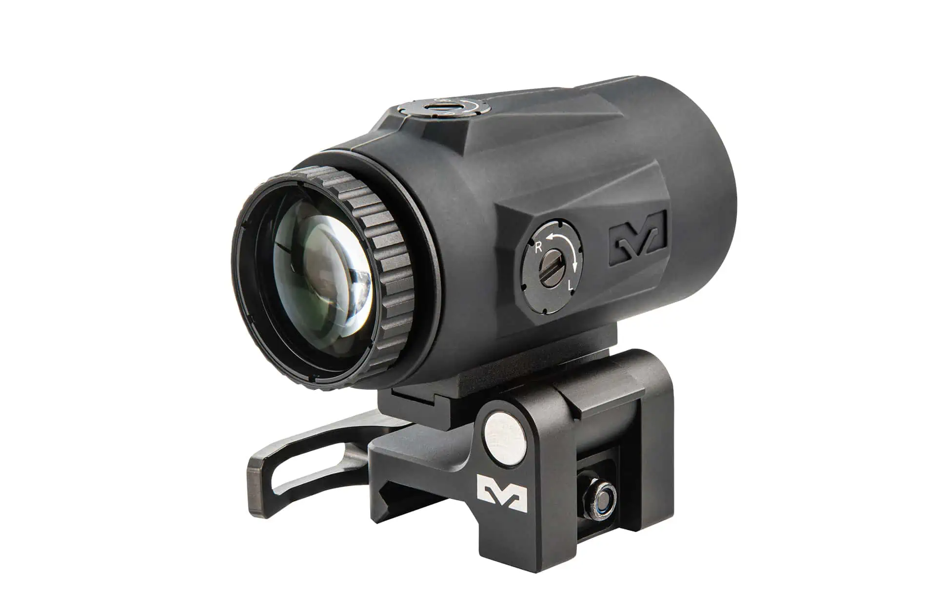 Meprolight MMX3 Micro Magnifier 4x w/ Integrated Side Flip Adaptor