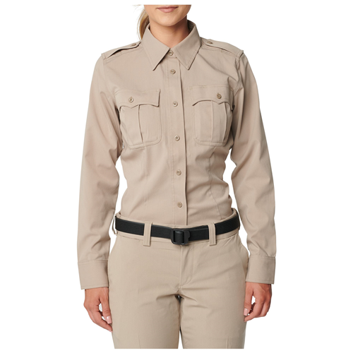 5.11 Tactical Women's Class A Flex-Tac Poly/Wool Twill Long Sleeve Shirt