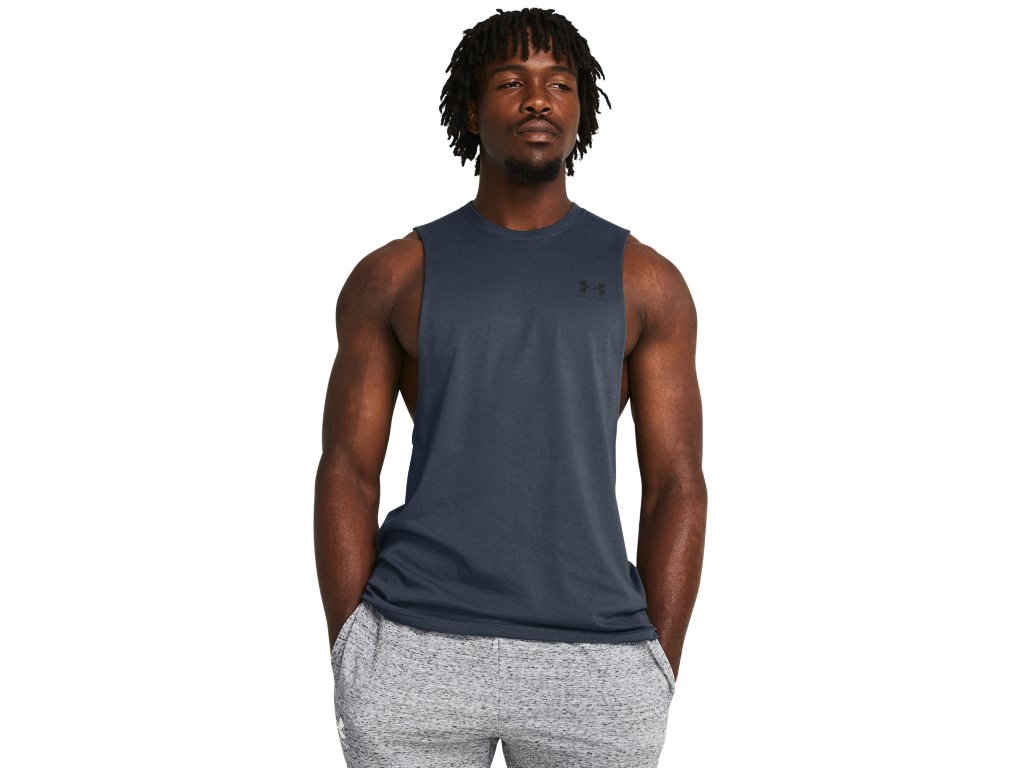 Under Armour Men's UA Sportstyle Left Chest Cut-Off Tank
