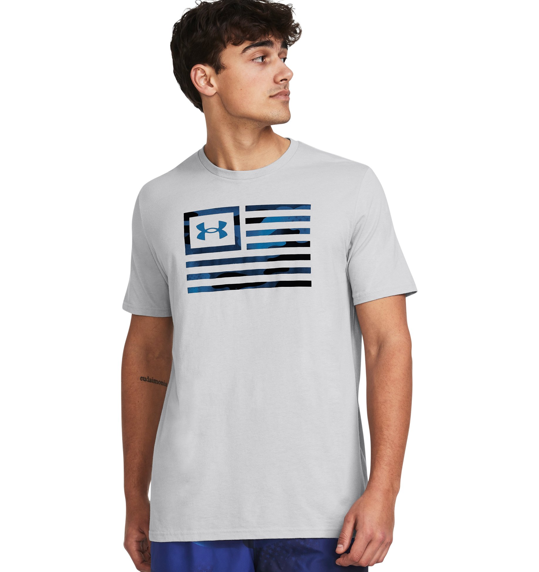 Under Armour Men's UA Freedom Flag Printed T-Shirt