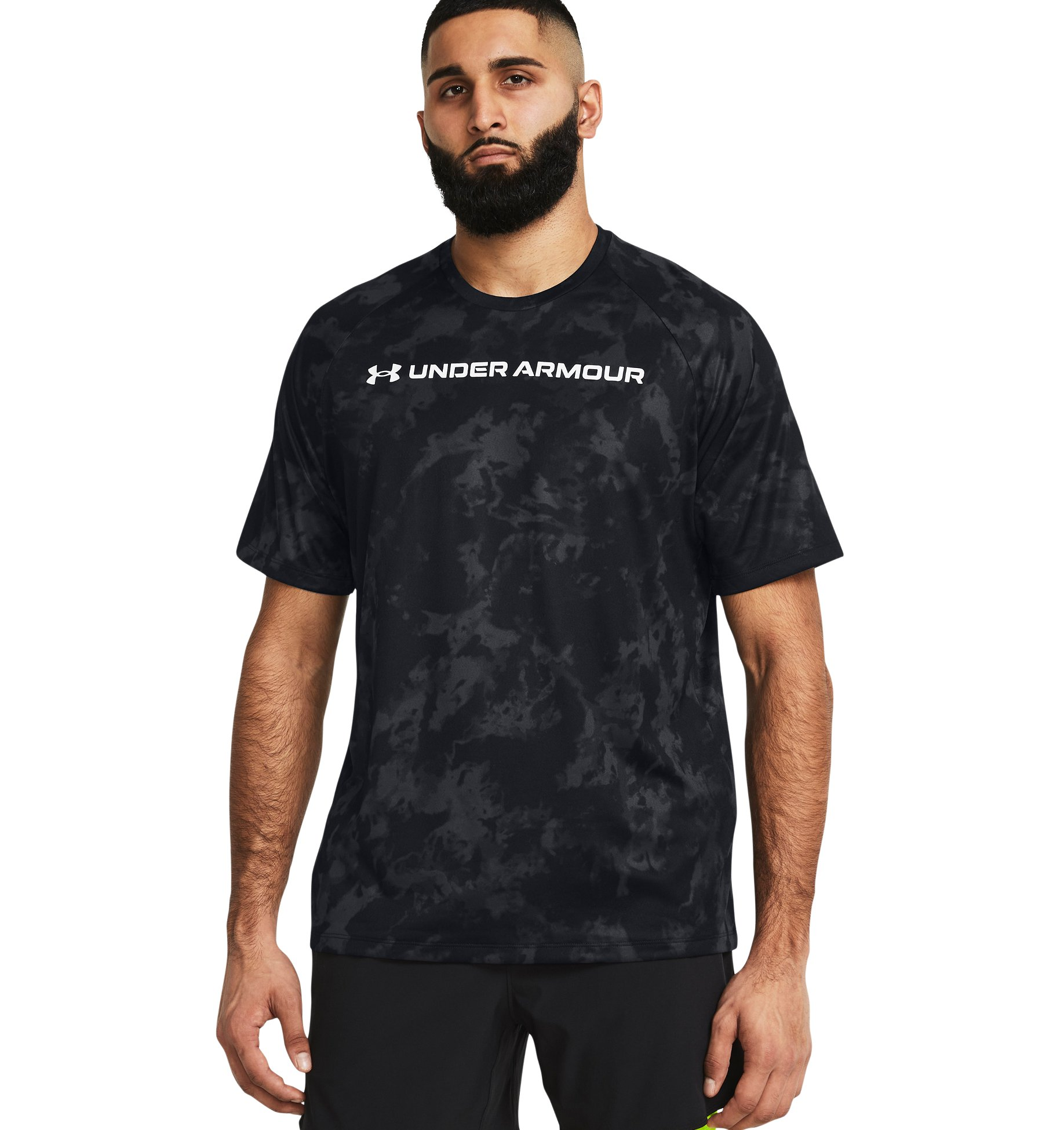 Under Armour Men's UA Tech ABC Camo Short Sleeve