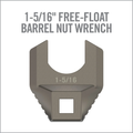 Real Avid Master-Fit 1-5/16” Free-Float Barrel Nut Wrench