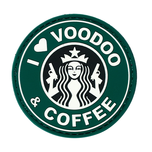 Voodoo Tactical I Love Voodoo & Coffee Patch
