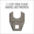 Real Avid Master-Fit 1-1/16 Free-Float Barrel Nut Wrench