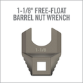 Real Avid Master-Fit 1-1/8” Free-Float Barrel Nut Wrench