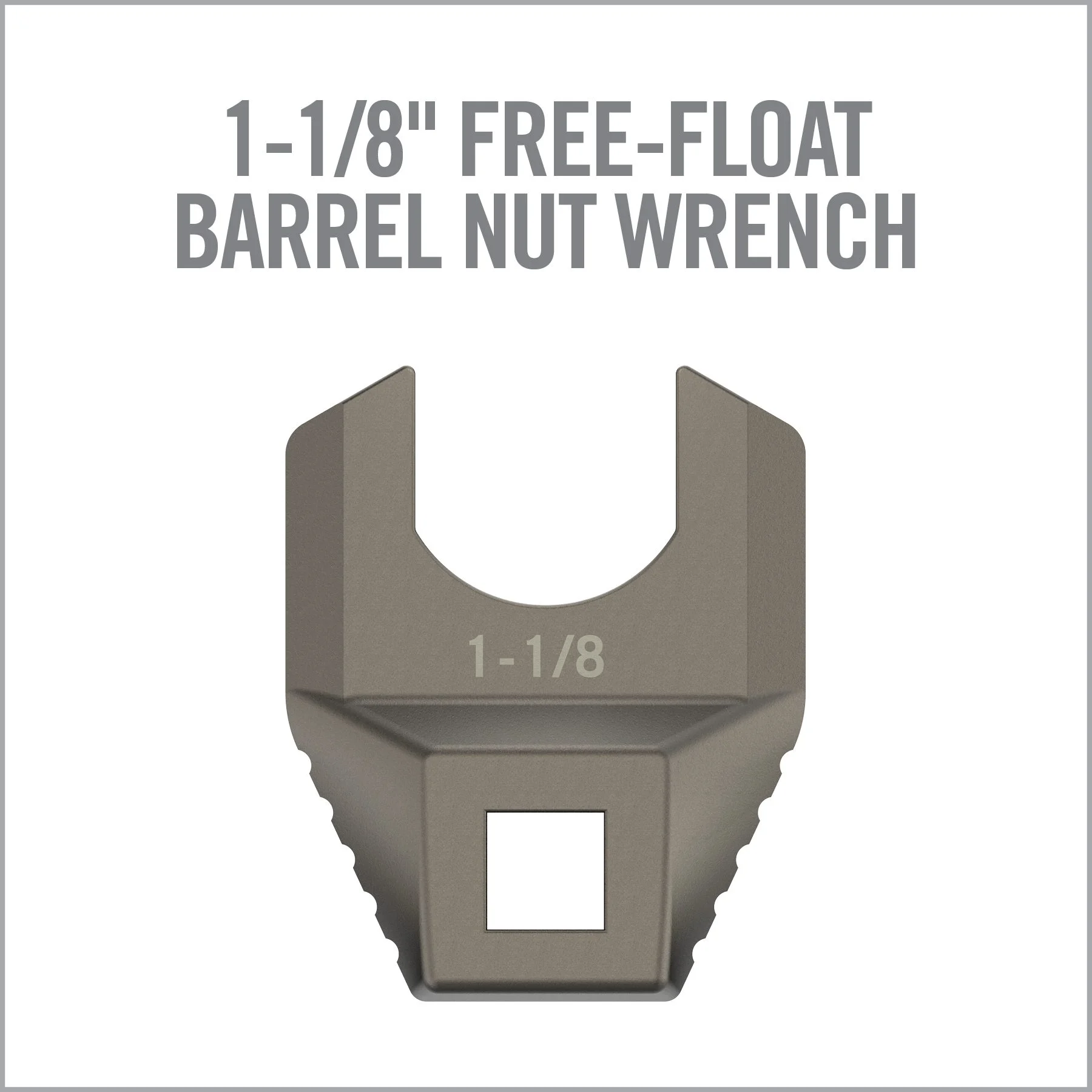 Real Avid Master-Fit 1-1/8” Free-Float Barrel Nut Wrench