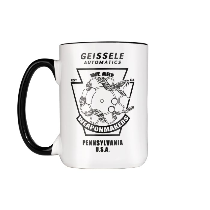 Geissele Automatics Angry Snake Bolt Mug (15oz)