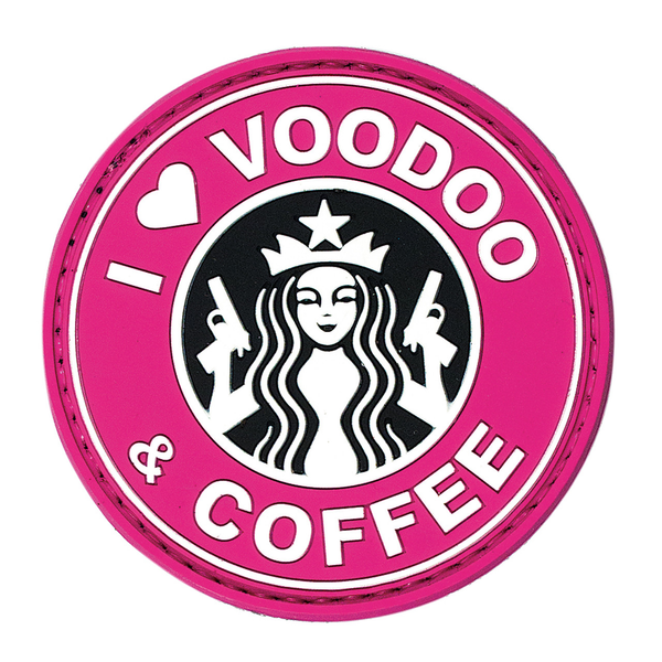Voodoo Tactical I Love Voodoo & Coffee Patch