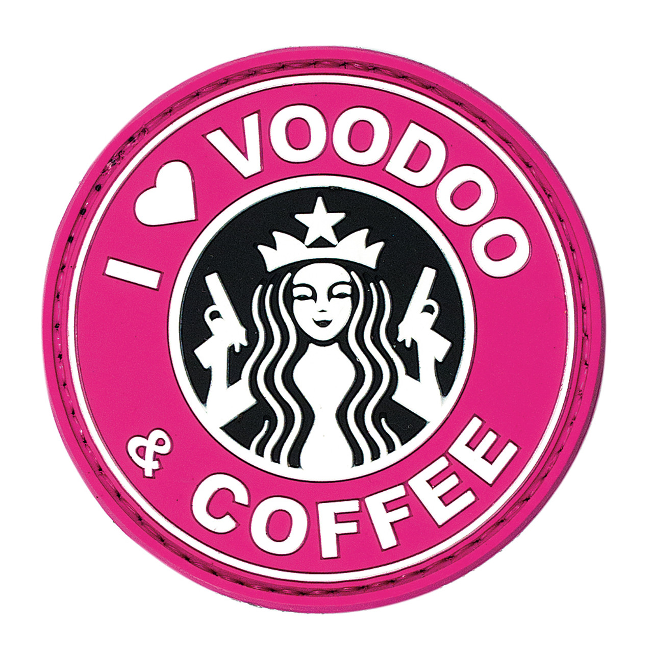 Voodoo Tactical I Love Voodoo & Coffee Patch