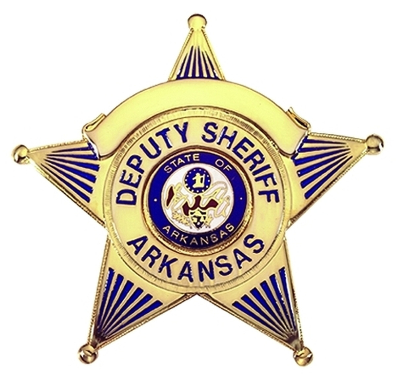 Hero's Pride DEPUTY SHERIFF ARKANSAS Badge - 2 5/8' x 2 1/2'