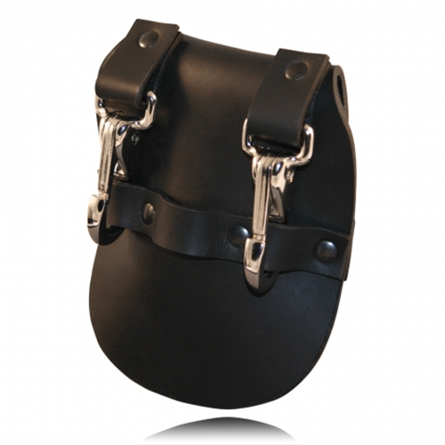 Boston Leather Jailers Double Key Holder
