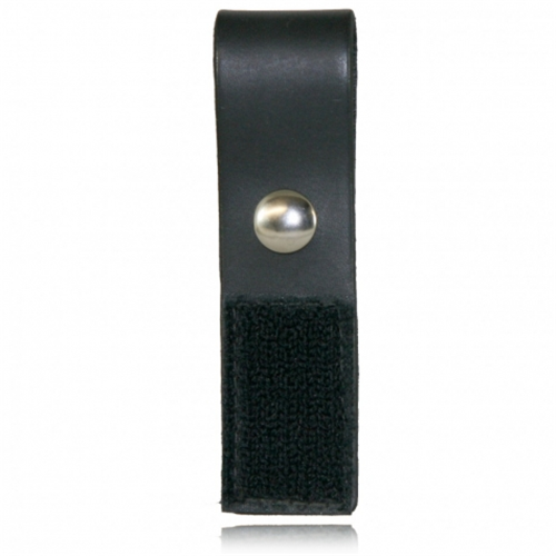 Boston Leather Epaulet Mic Holder, Hook and Loop