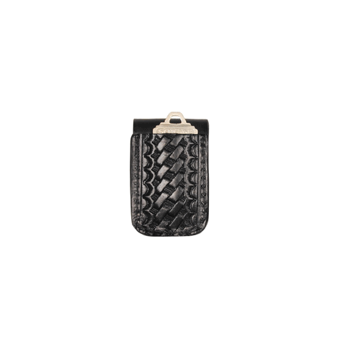 Boston Leather Double Wide Belt Keeper With Key Slot