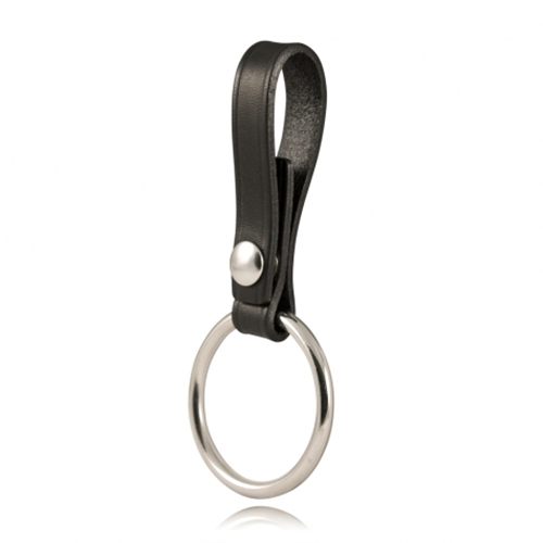 Boston Leather 2 D-Cell Flashlight Steel Ring