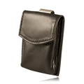 Boston Leather Pager Holder with Clip