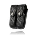 Boston Leather Double Mag Holder For 9mm/40Cal.
