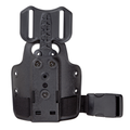 Safariland Model 6004-27 Single Strap Leg Shroud with Drop Flex Adapter (DFA) & QLS 22