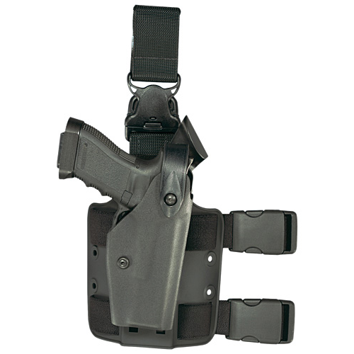 Safariland Model 6005 SLS Tactical Holster with Quick-Release Leg Strap for Glock 17