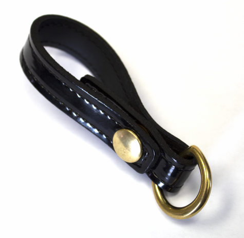 Boston Leather SAM BROWNE SHOULDER STRAP WITH BELT KEEPER D-RINGS