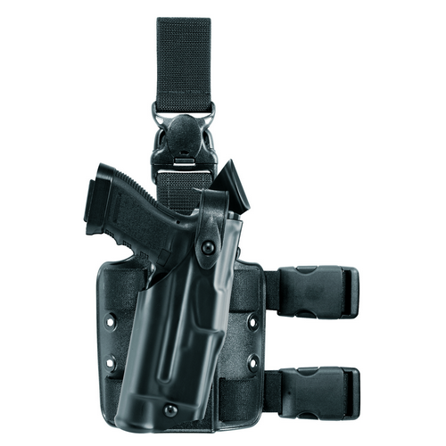 Safariland Model 6305 ALS/SLS Tactical Holster w/ Quick-Release Leg Strap for Smith & Wesson M&P 45