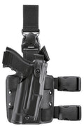 Safariland Model 6305 ALS/SLS Tactical Holster w/ Quick-Release Leg Strap for Glock 17 w/ Light/Laser