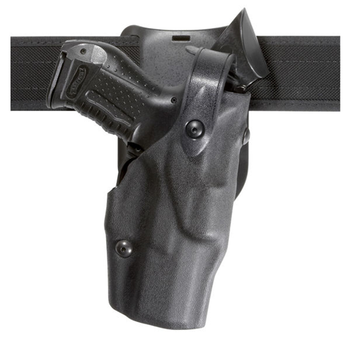 Safariland Model 6365 ALS Low-Ride, Level III Retention Duty Holster w/ SLS for Glock 17 Gens 1-4 w/ Light