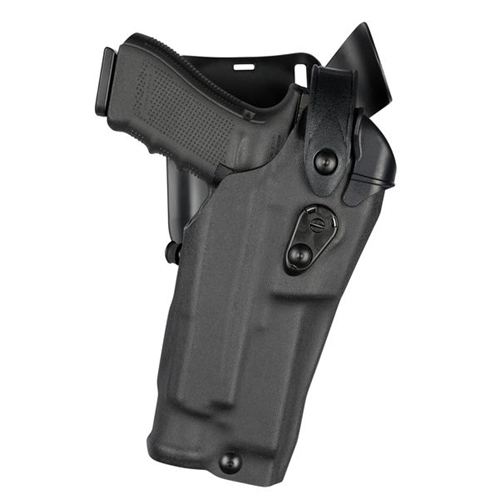 Safariland Model 6365RDS ALS/SLS Low-Ride, Level III Retention Duty Holster for Smith & Wesson M&P 9L C.O.R.E. w/ Light
