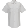 Flying Cross Duro Poplin Short Sleeve Shirt w/ Sewn-In Creases