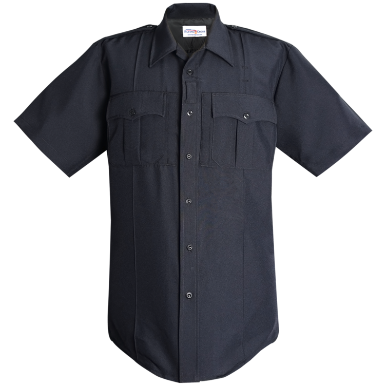 Flying Cross Command Women's Power Stretch Short Sleeve Shirt w/ Zipper