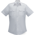 Flying Cross Duro Poplin Short Sleeve Shirt - White
