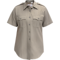 Flying Cross Duro Poplin Women's Short Sleeve Shirt w/ Sewn-In Creases
