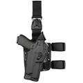 Safariland Model 6385RDS ALS OMV Tactical Holster w/ Quick Release Leg Strap for Glock 19 MOS w/ Light