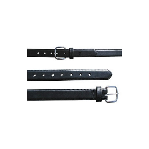 Boston Leather 1 Feather Edge Dress Belt