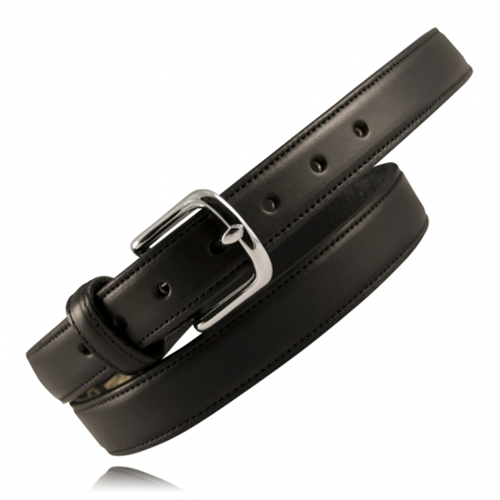 Boston Leather 1 1/4 Feather Edge Dress Belt