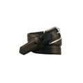 Boston Leather 1 1/4 Feather Edge Dress Belt